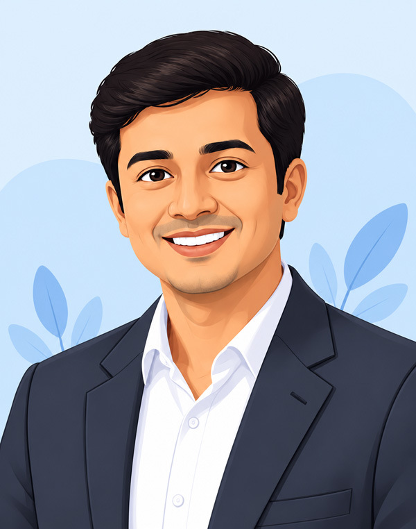 Portrait of Arun Mehta